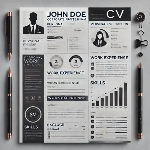 Modern Minimalist CV Template