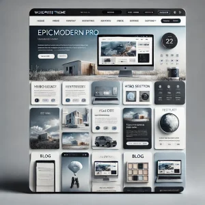 EpicModern Pro  WordPress Theme